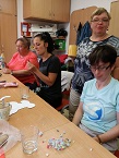 Čaj o páté v Ostravě - Výroba látkové kočky